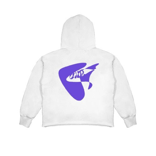 Merratic Life Cropped Hoodie