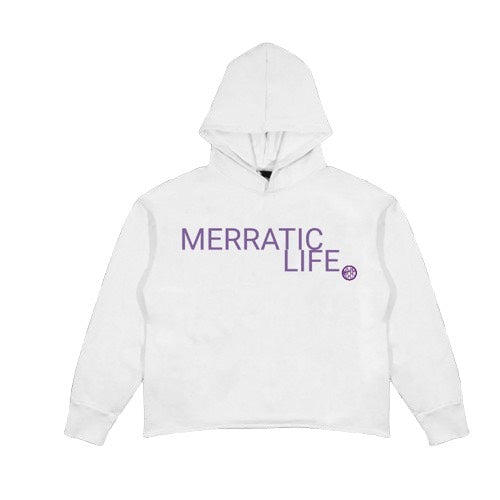 Merratic Life Cropped Hoodie